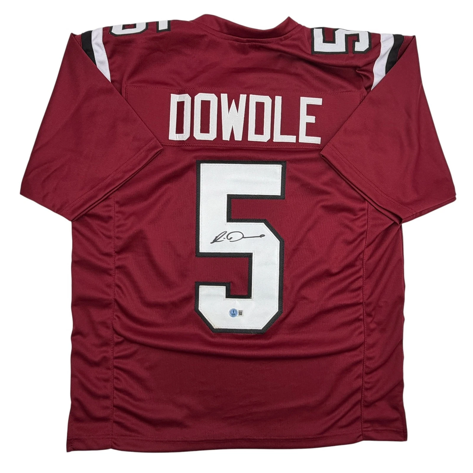 Autographed/Signed Rico Dowdle South Carolina Maroon College Jersey JSA COA