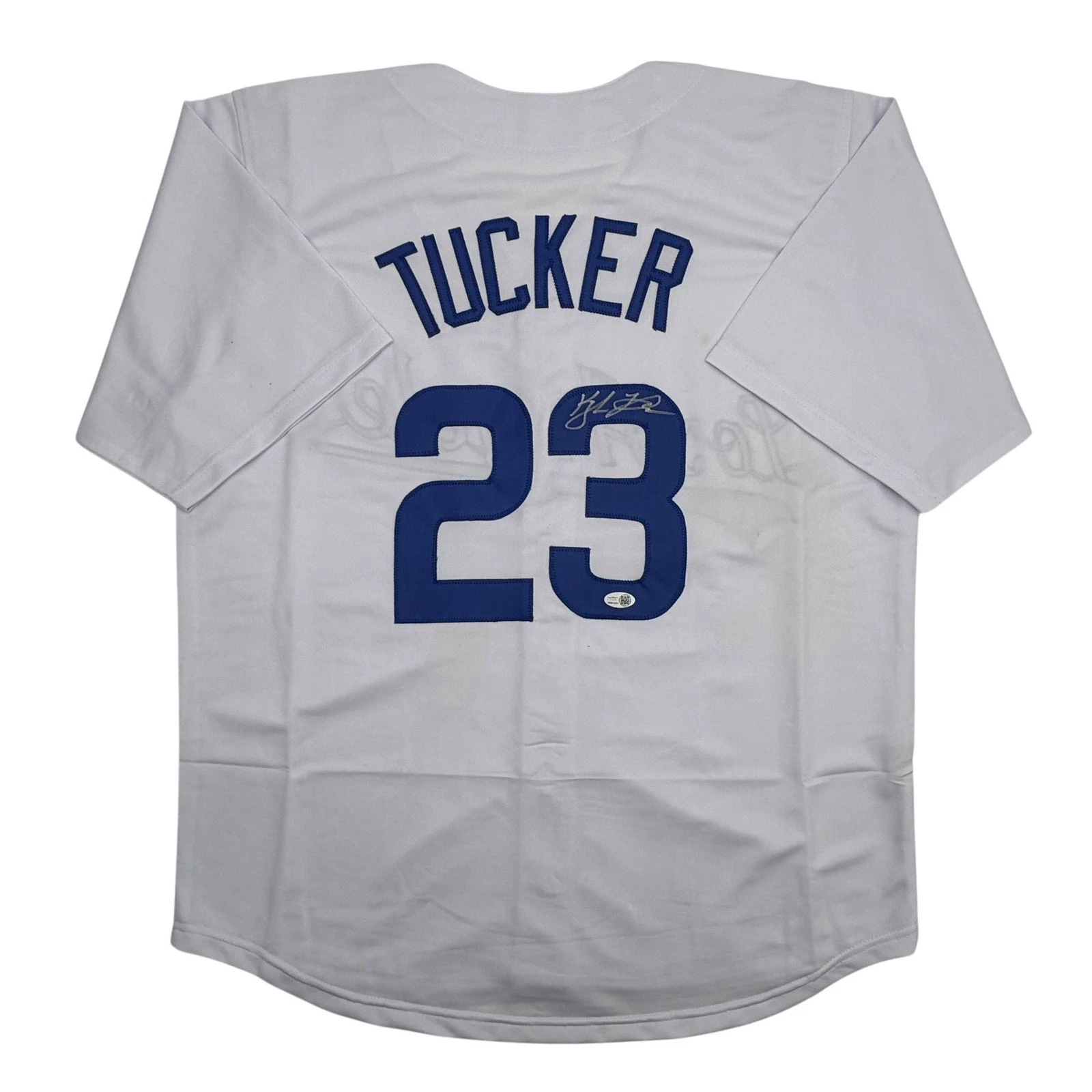 Autographed/Signed Kyle Tucker Los Angeles White Baseball Jersey JSA COA