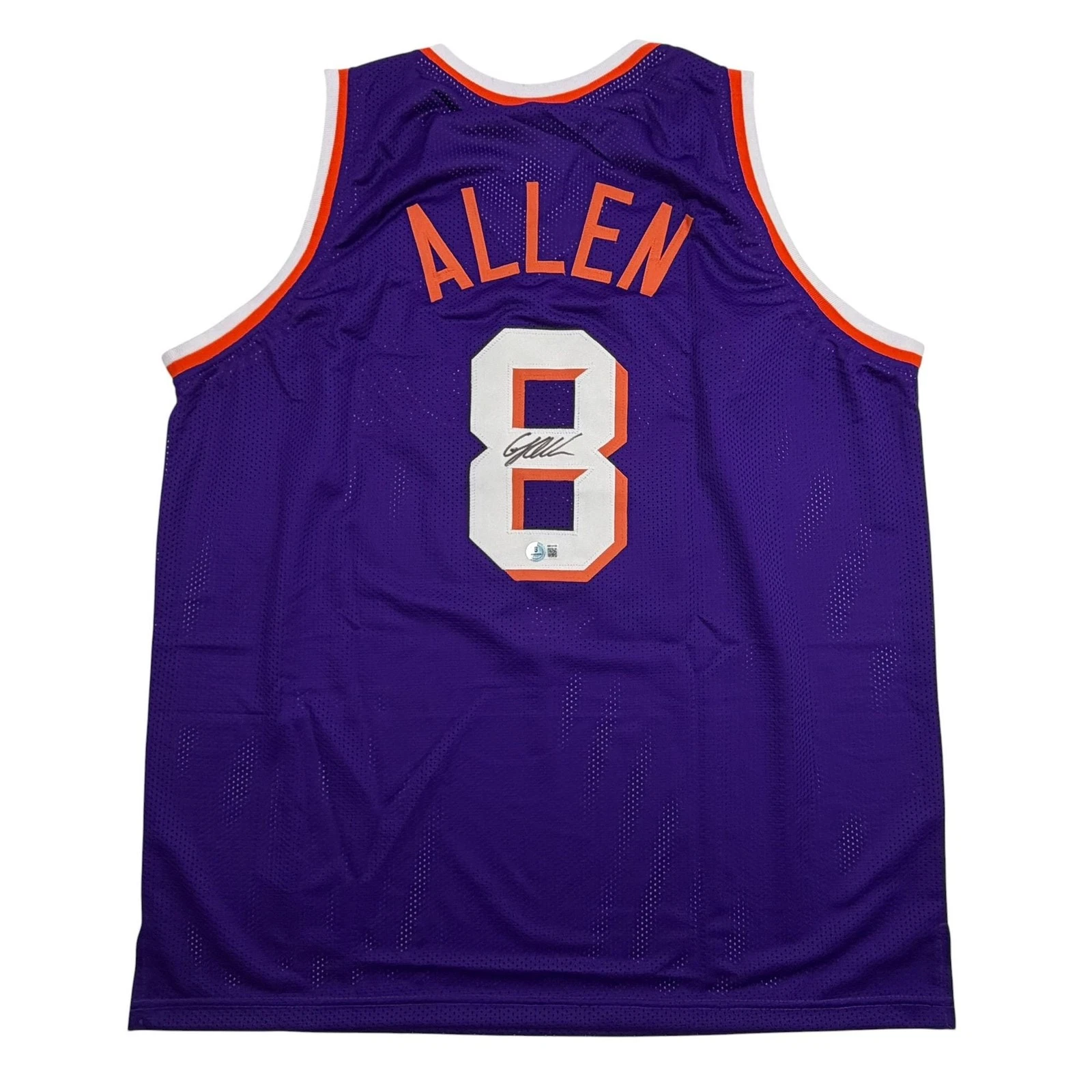 Autographed/Signed Grayson Allen Phoenix Purple Basketball Jersey Beckett COA