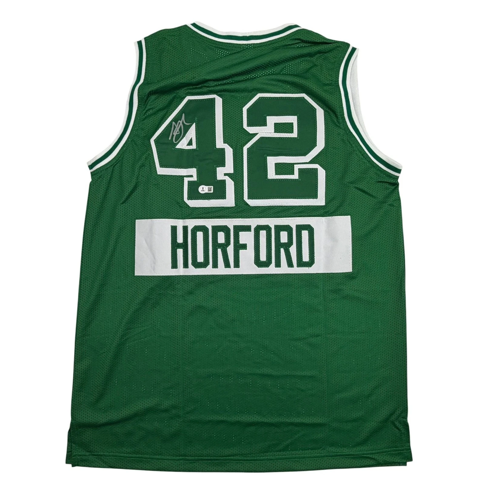 Autographed/Signed Al Horford Boston Green City Edition Jersey Beckett BAS COA
