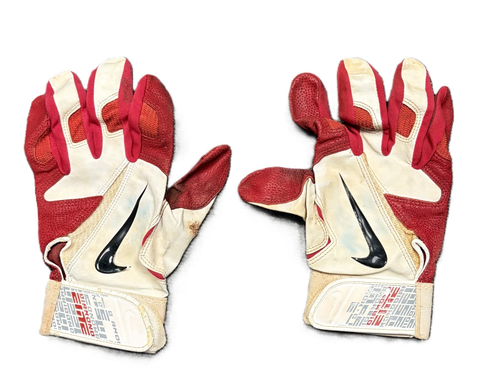 Mike Trout Signed 2011 Game Used Rookie Batting Gloves Angels JSA Anderson Auth