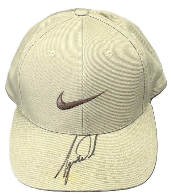 Tiger Woods Playing-Era Signed Autographed NIKE Golf Hat Cap JSA LOA