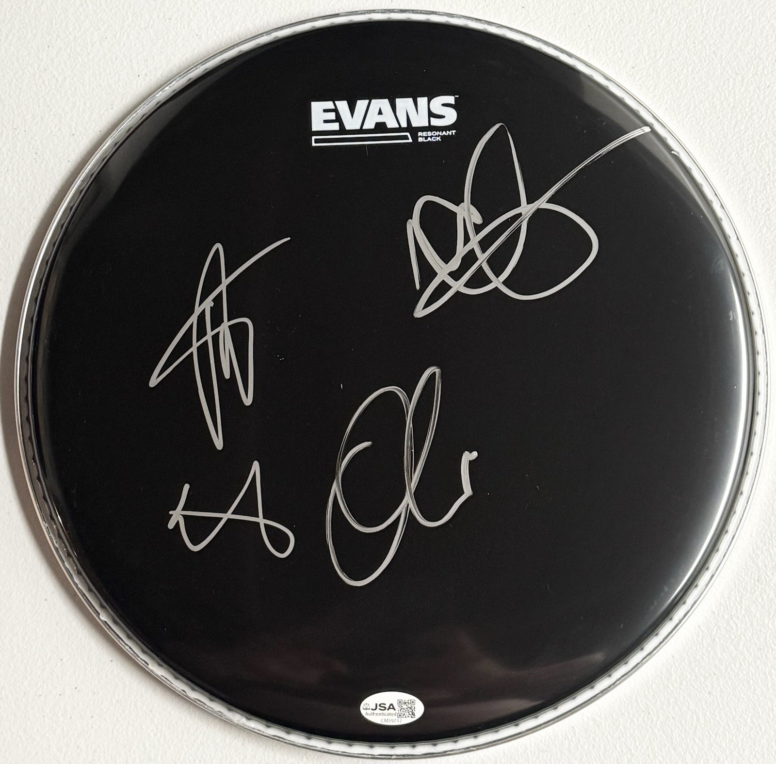 Bring Me The Horizon Band Signed 12” Inch Drum Head All 4 Members Doomed
