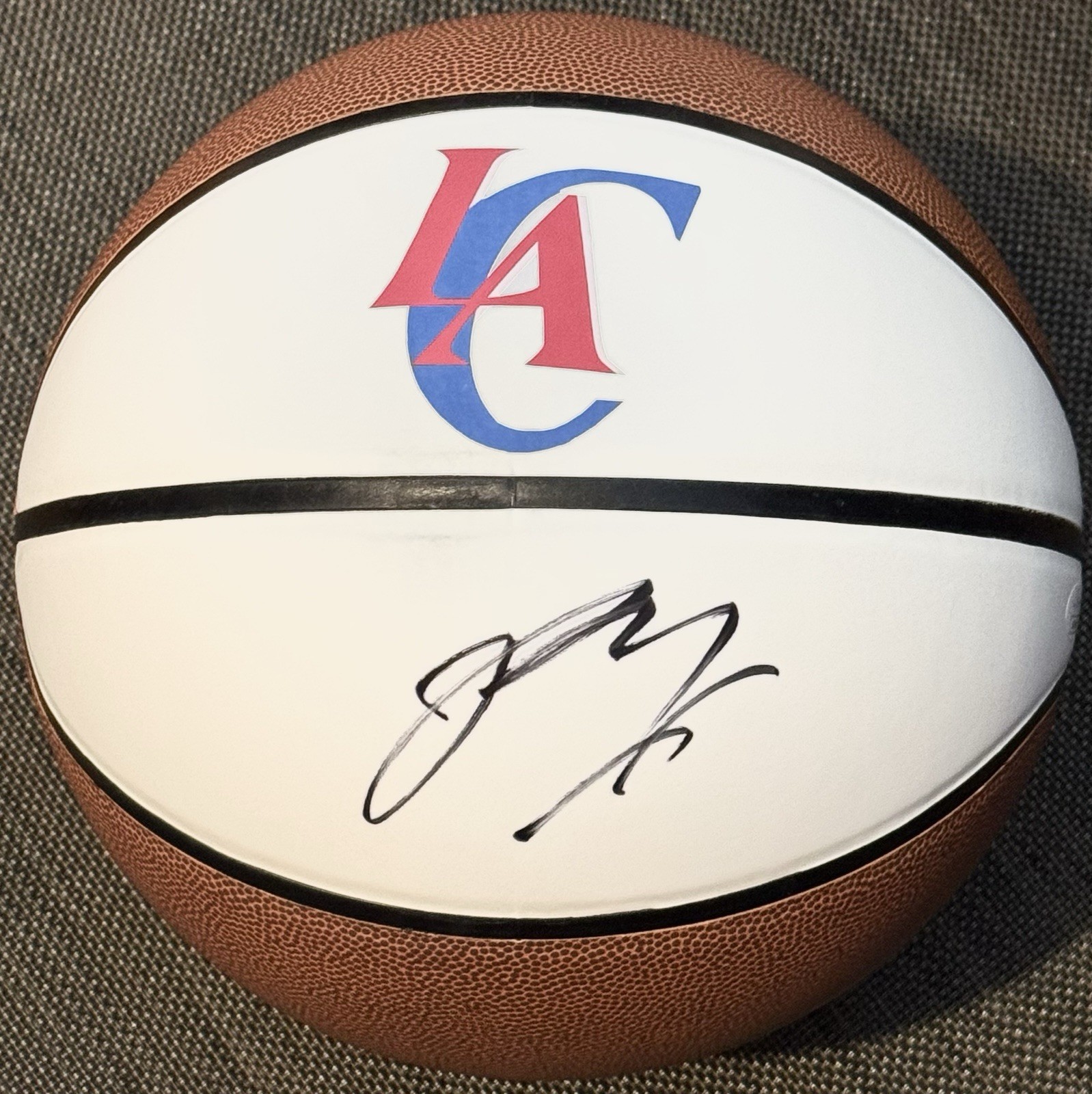 Brandon Ingram Signed Autographed Los Angeles Clippers Logo Basketball JSA COA