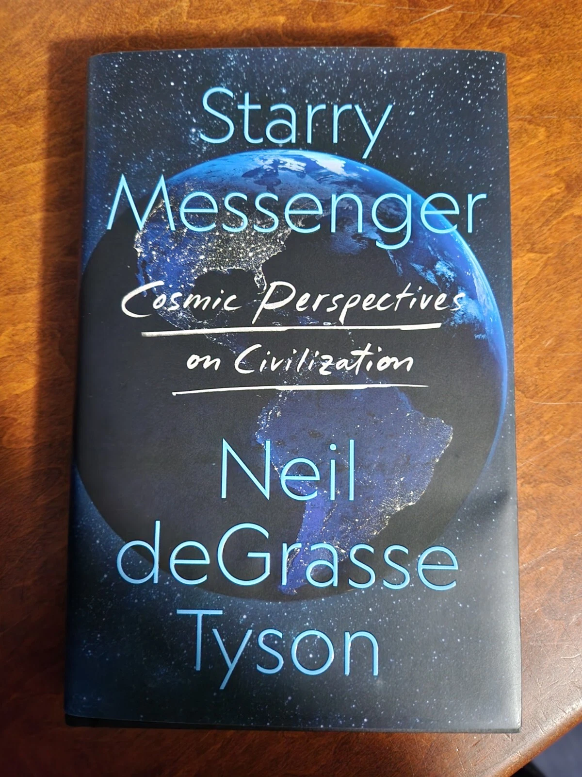 NEIL DEGRASSE TYSON SIGNED  STARRY MESSENGER SIGNED BOOK ASTROPHYSICIST