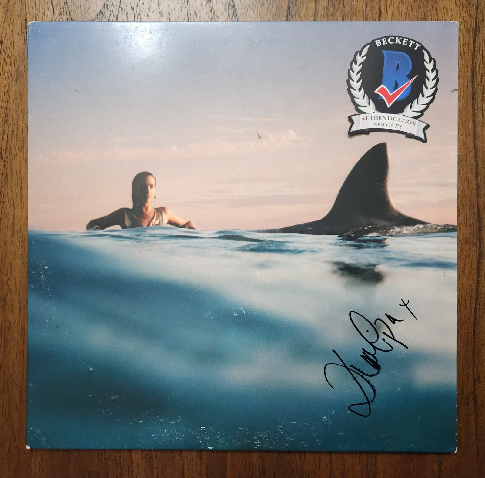 DUA LIPA SIGNED RADICAL OPTIMISM VINYL LOOK READ LP BECKETT BAS COA NOT INSERT