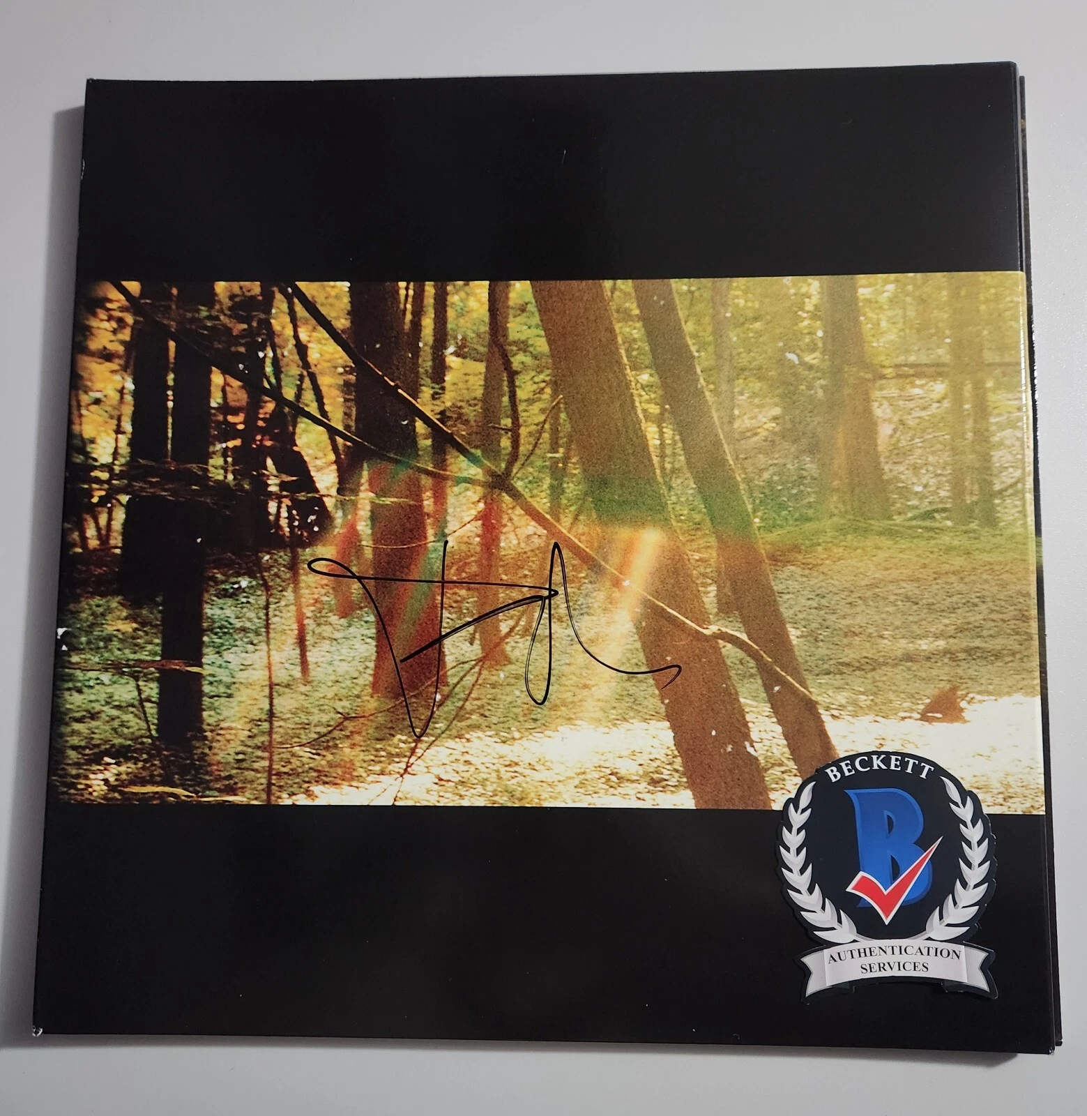DONALD GLOVER CHILDISH GAMBINO SIGNED CAMP DEBUT ALBUM VINYL BECKETT BAS COA