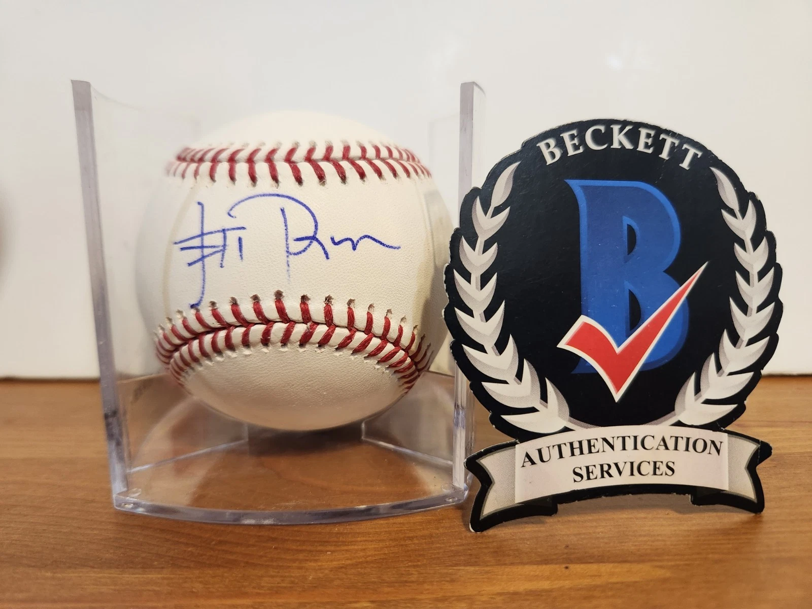 Jeff Probst Signed Autograph Rawlings Baseball Survivor 50 Host CBS TV BAS COA