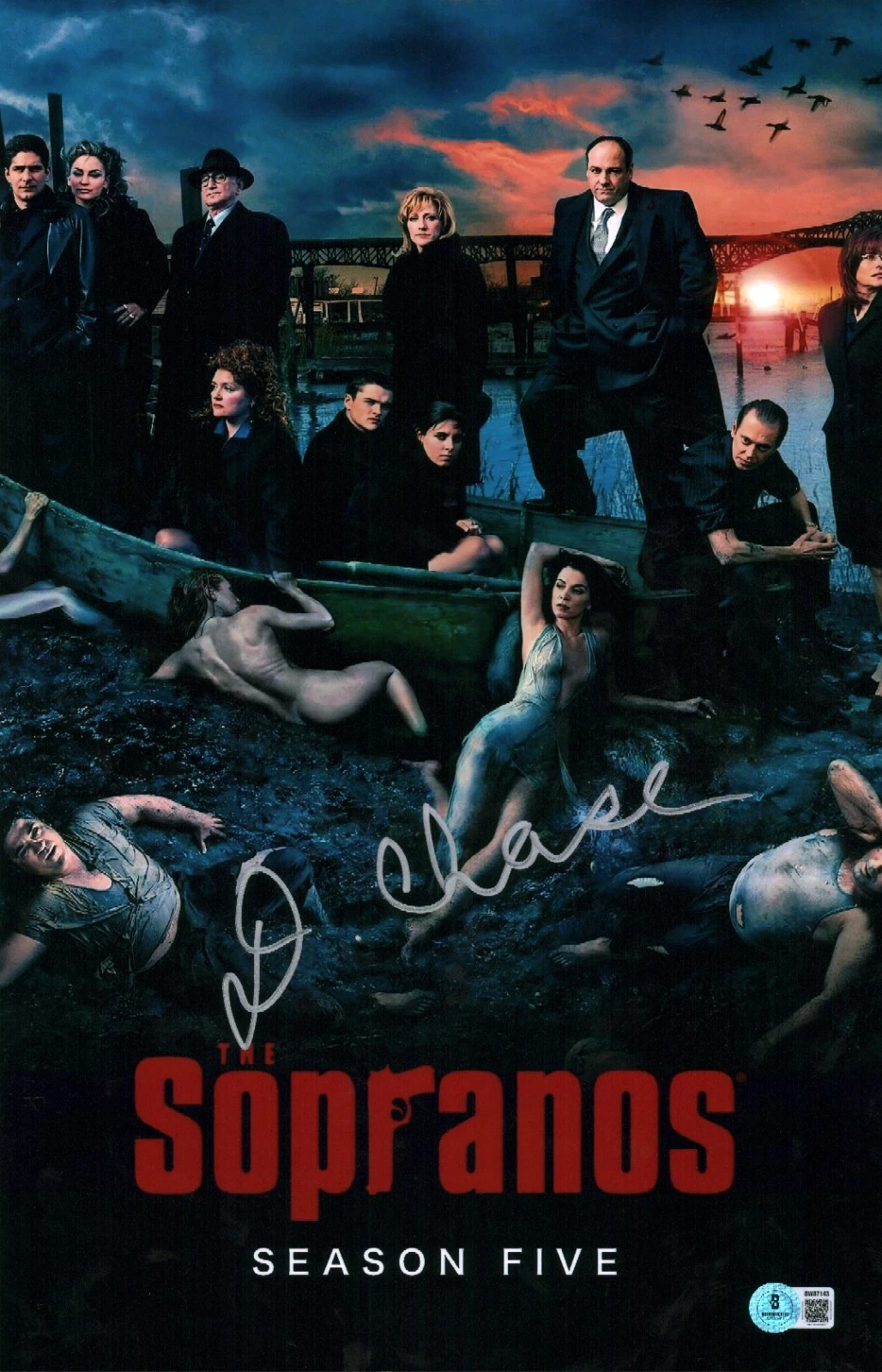 David Chase Signed Autographed The Sopranos Creator 11x17 Photo BAS COA