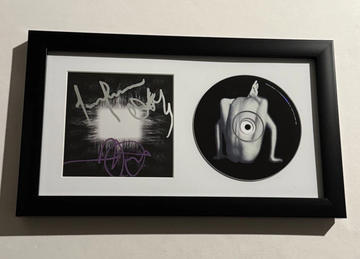 TOOL BAND SIGNED CD FRAMED ADAM JONES DANNY CAREY & CHANCELLOR VERY RARE COA