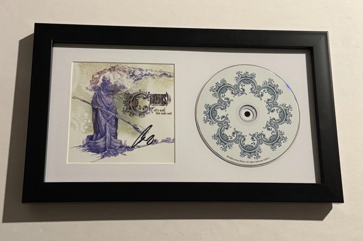 CRAIG OWENS SIGNED CD FRAMED CHIODOS BAND LEAD SINGER RARE COA