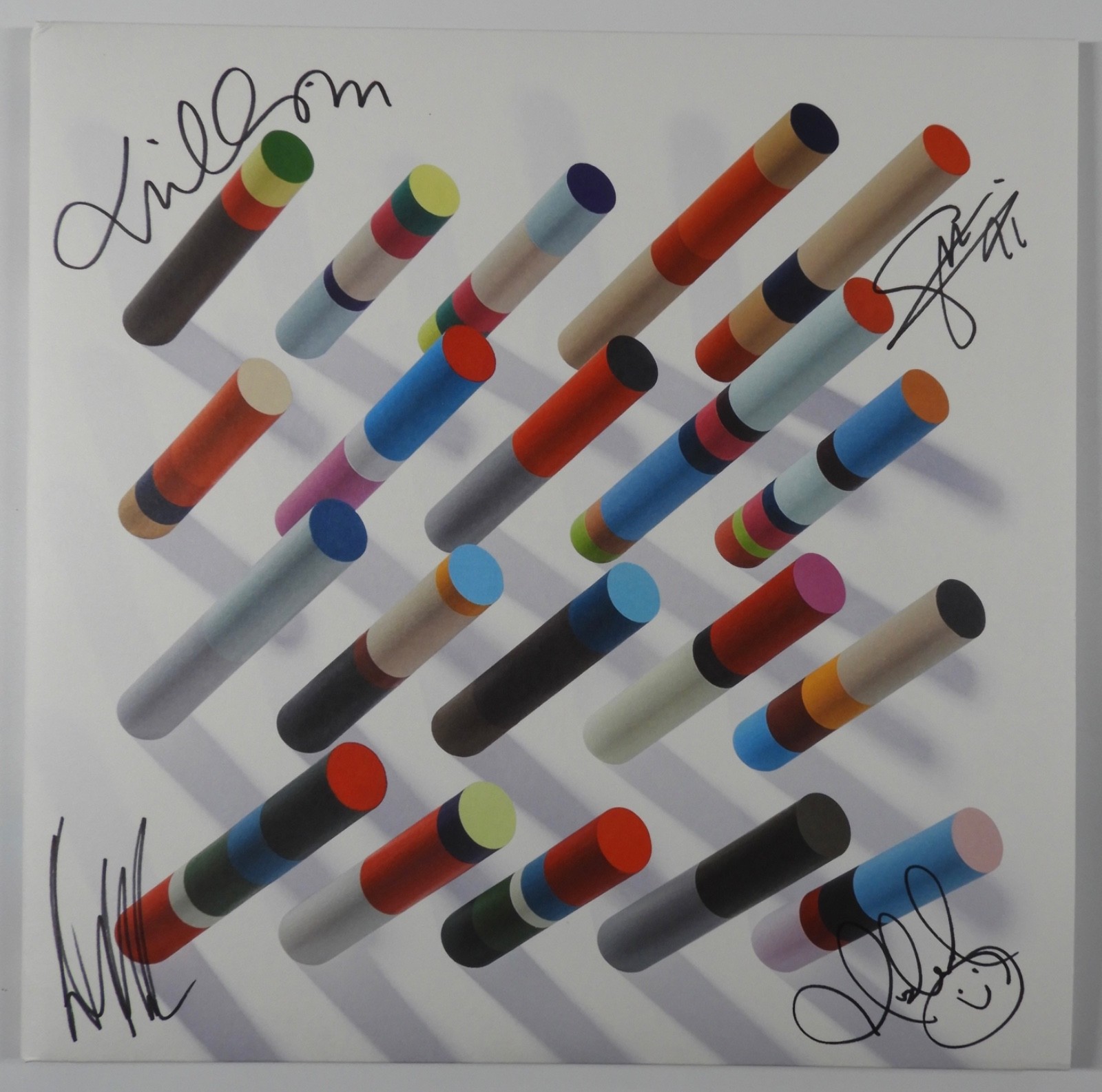 Future Islands JSA Signed Autograph Record Album Vinyl From A Hole In The Floor
