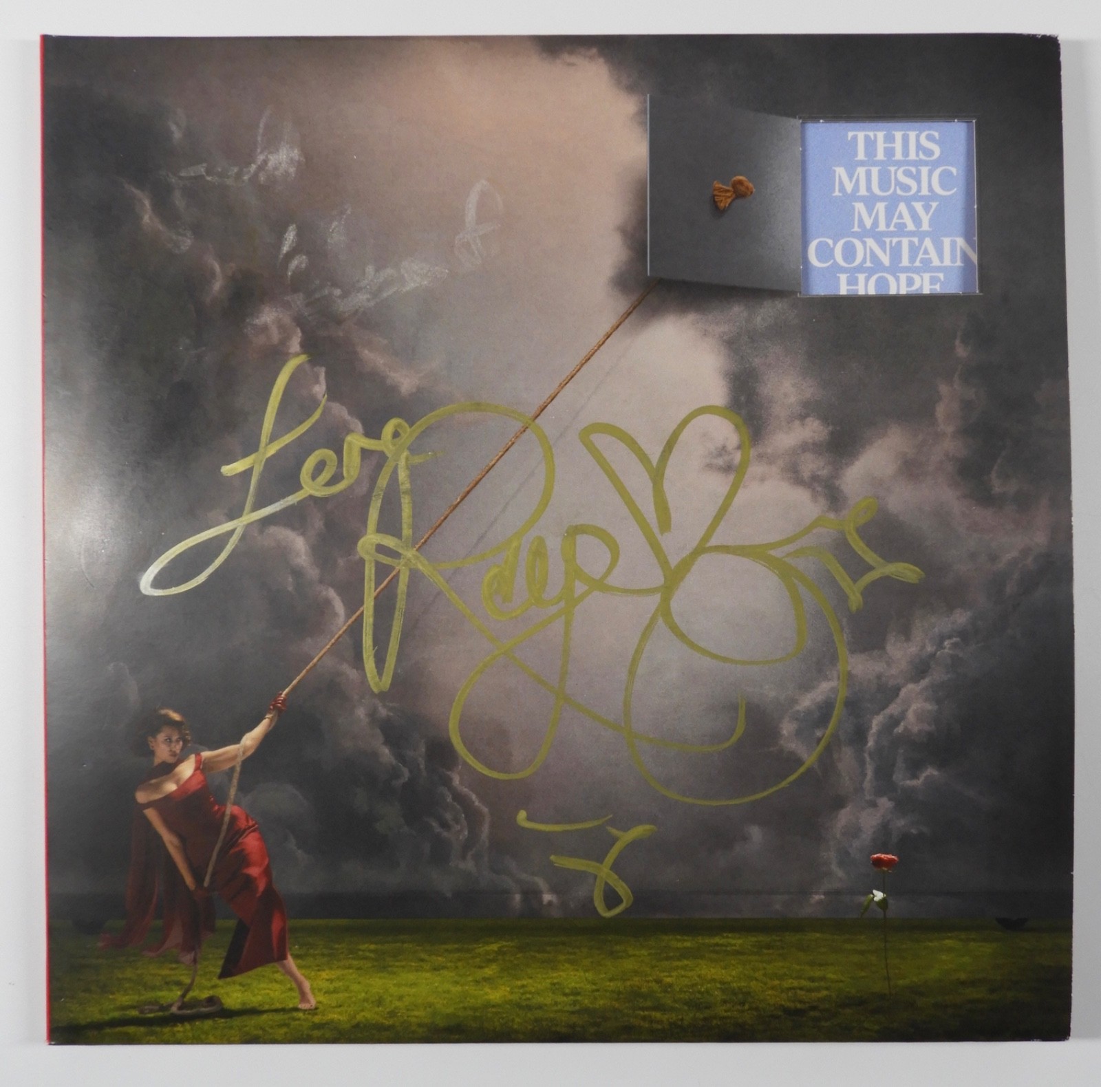 Raye JSA Signed Autograph Record Album Vinyl This Music May Contain Hope