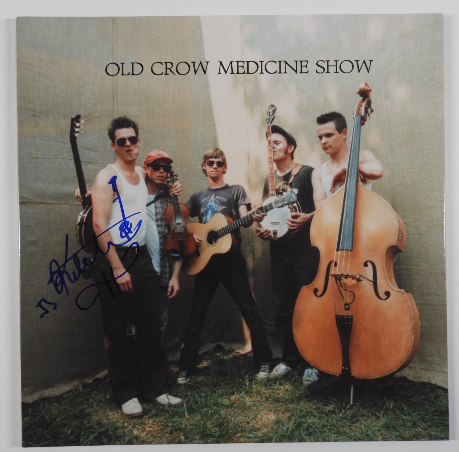 Ketch Secor JSA Signed Autograph Record Album Vinyl Old Crow Medicine Show