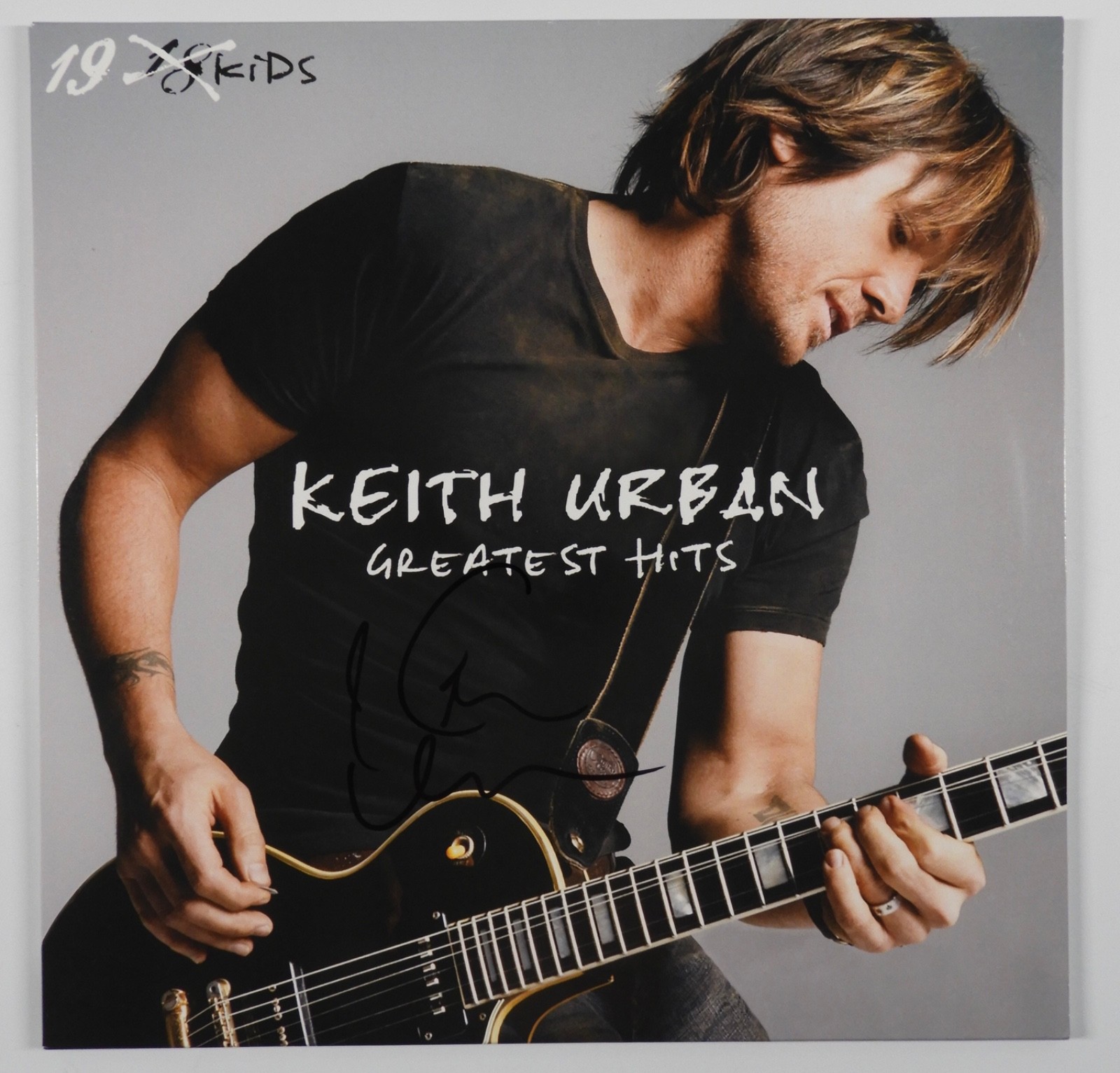 Keith Urban Signed Autograph Album JSA Record Vinyl Greatest Hits