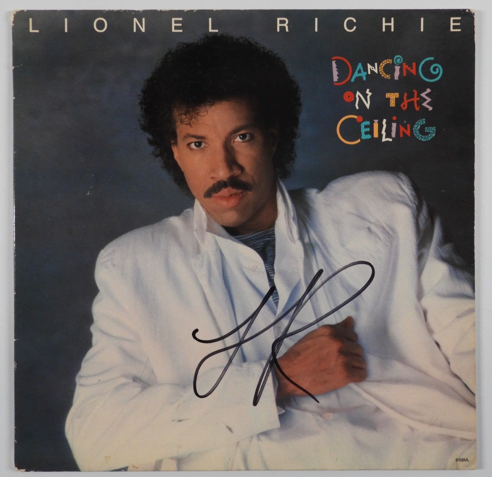 Lionel Richie JSA Signed Autograph Album Record Dancing On The Ceiling