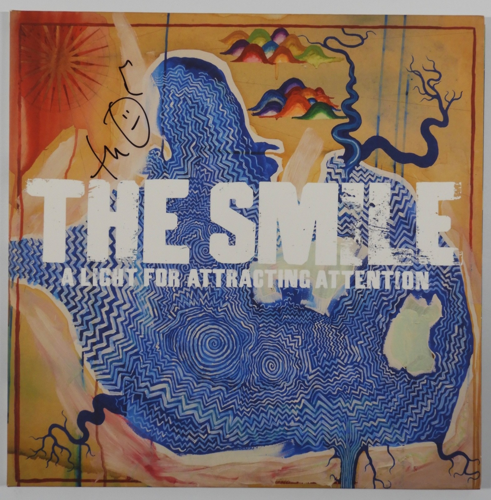 The Smile Thom Yorke JSA Signed Autograph Album Record Vinyl ACOA
