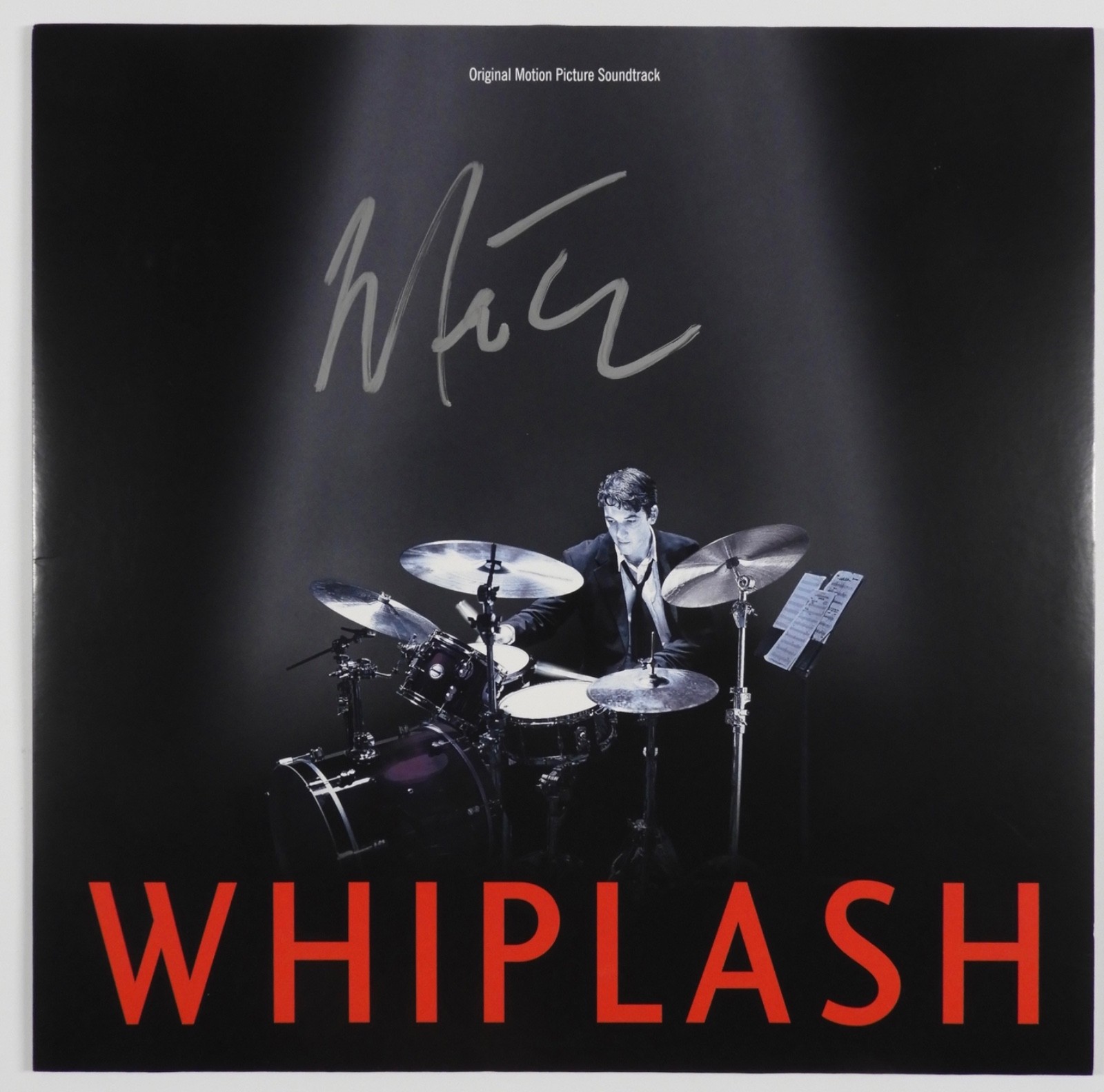 Miles Teller Whiplash JSA Signed Autograph Album Record Vinyl Soundtrack