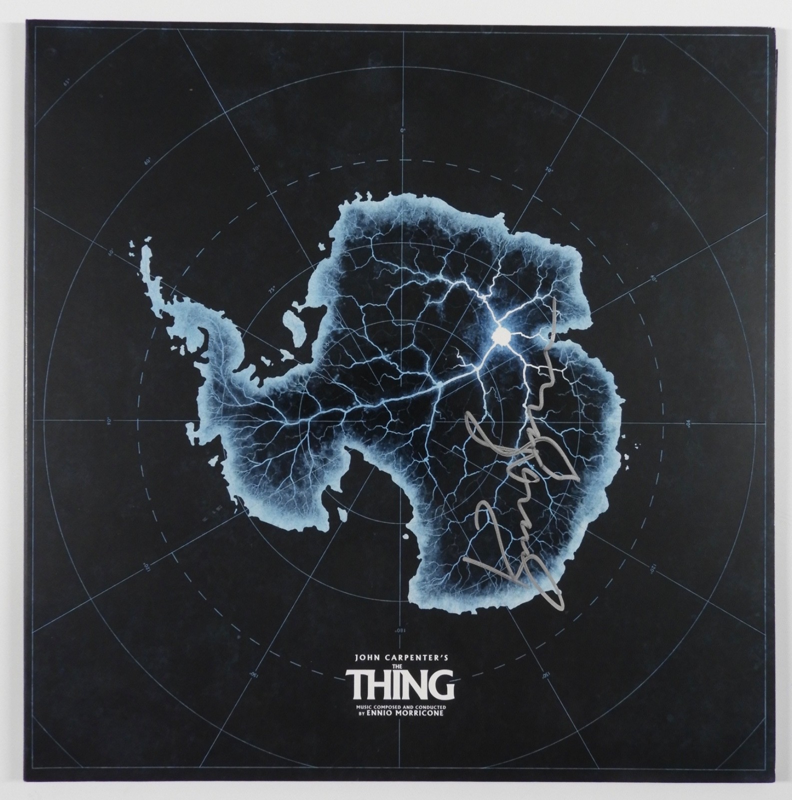 Kurt Russell Signed JSA Autograph Record The Thing Soundtrack Vinyl