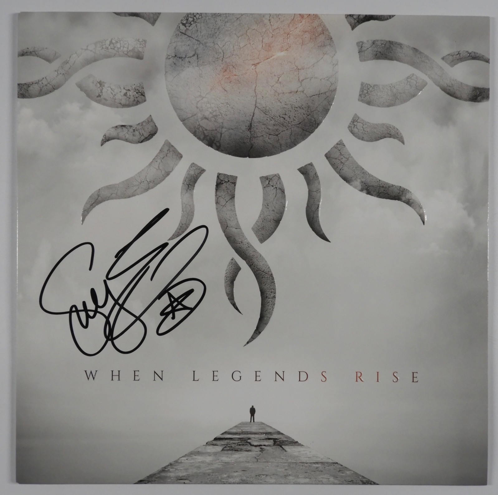 Godsmack JSA Signed Autograph Album Record Vinyl Sully Erna When Legends Rise