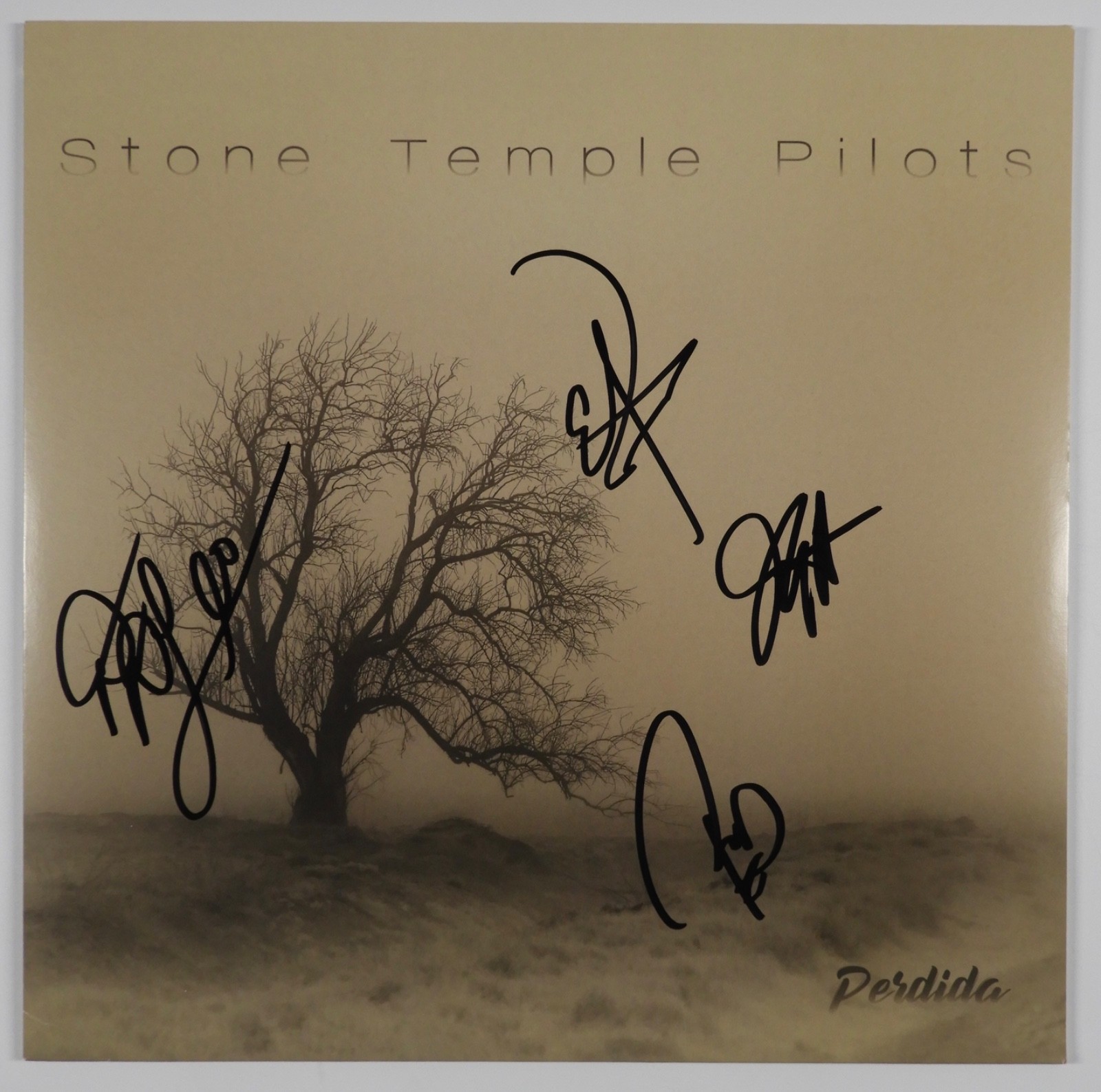 Stone Temple Pilots JSA Signed Autograph Album Record Vinyl Perdida