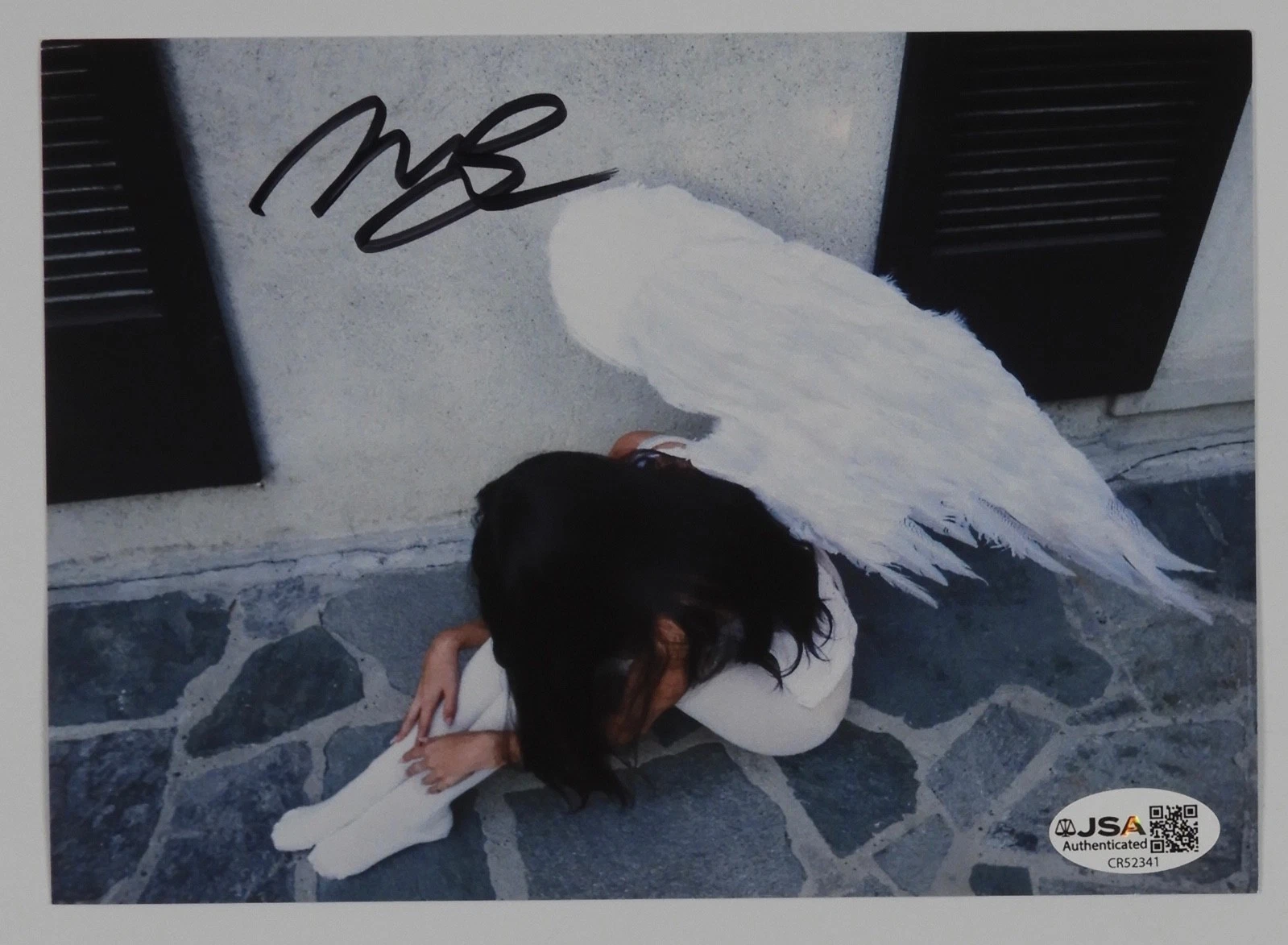 Madison Beer JSA Signed Autograph Record Album Vinyl Insert Locket