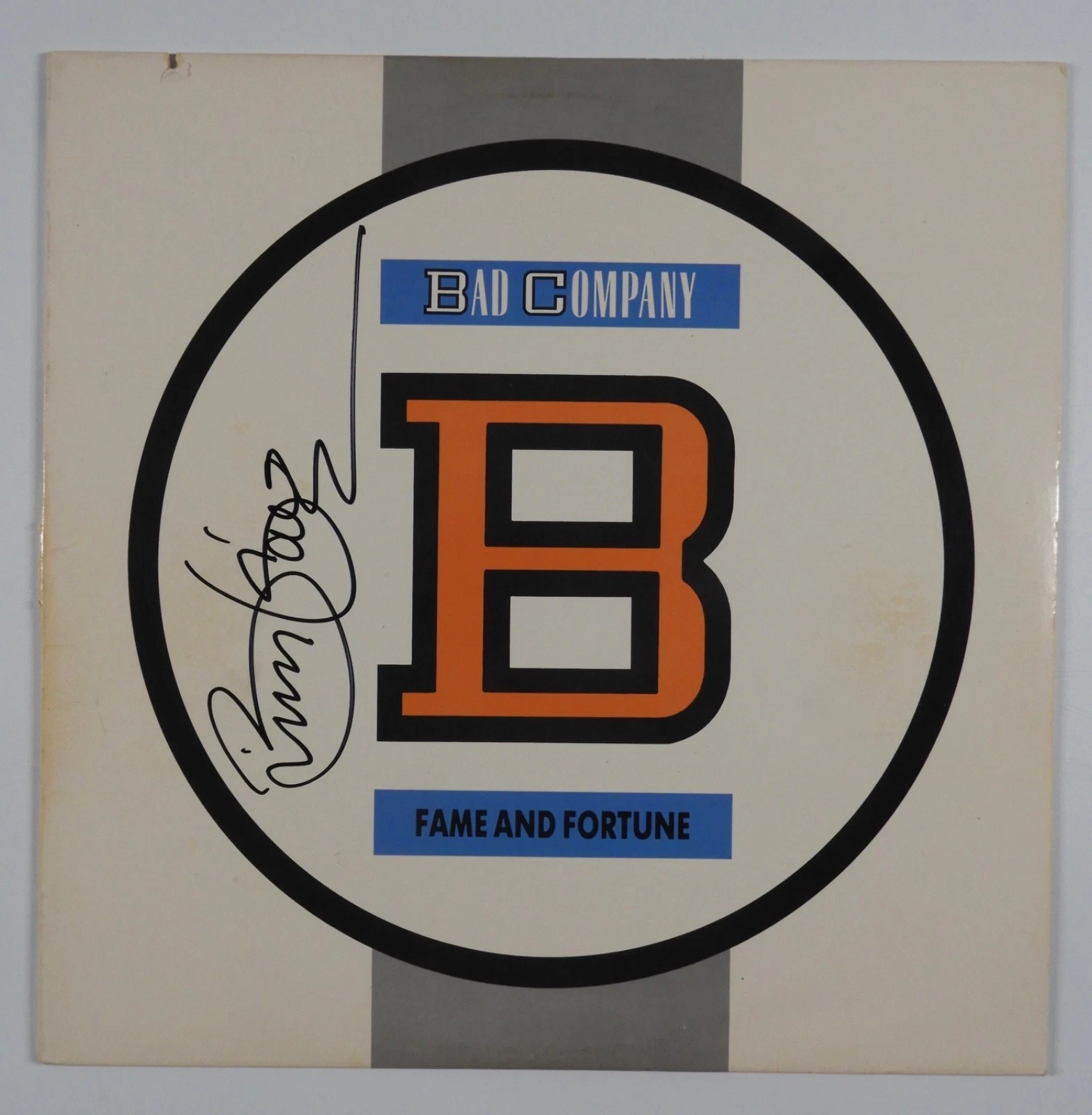 Bad Company Brian Howe JSA Signed Autograph Record Album Vinyl