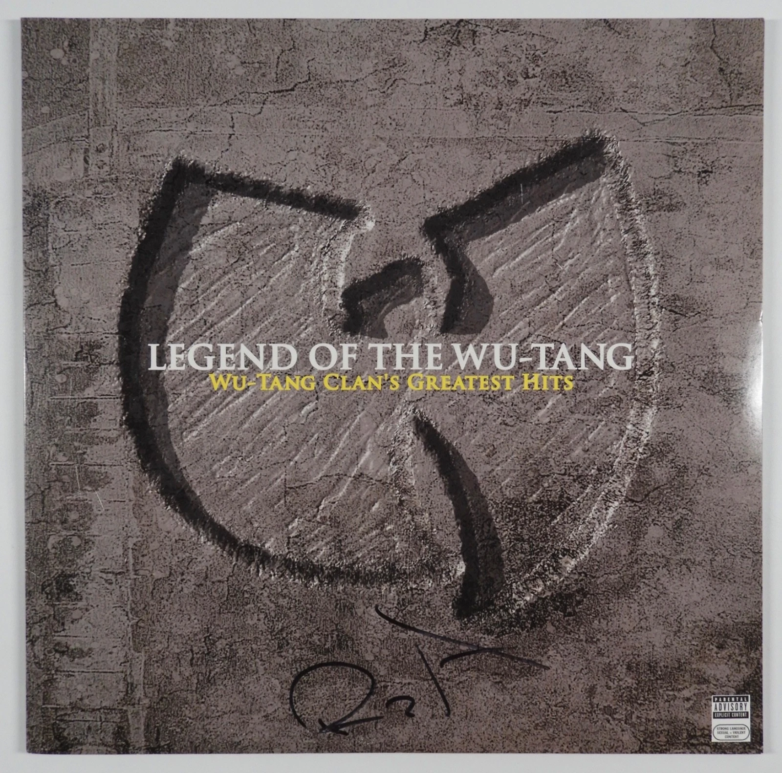 Wu-Tang Clan RZA JSA Signed Autograph Record Album Vinyl Greatest Hits