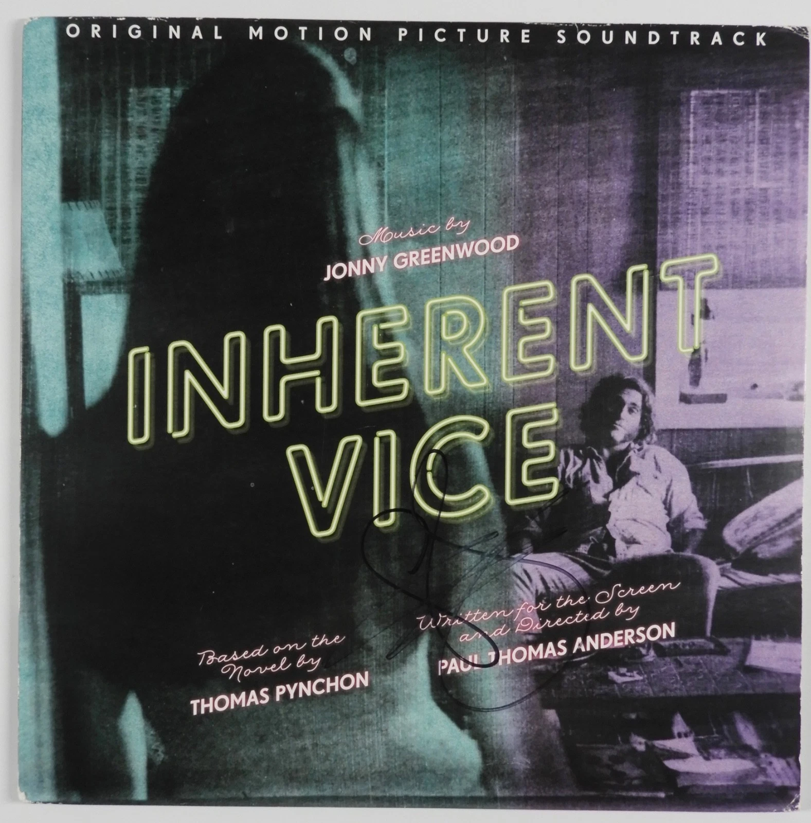 Jonny Greenwood Inherent Vice JSA Signed Autograph Record Album Vinyl Radiohead