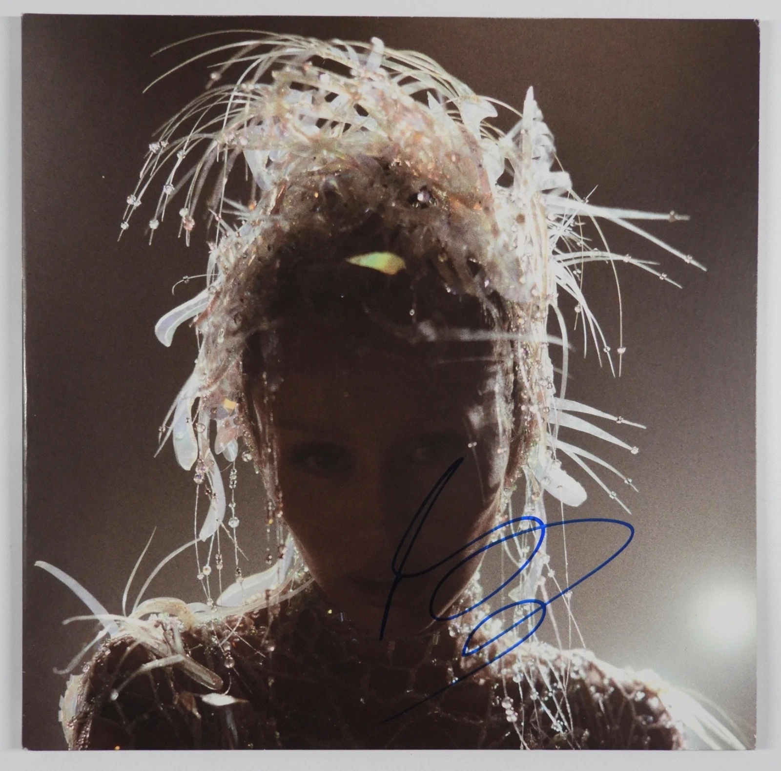 Miley Cyrus JSA Signed Autograph Album Vinyl Record Something Beautiful