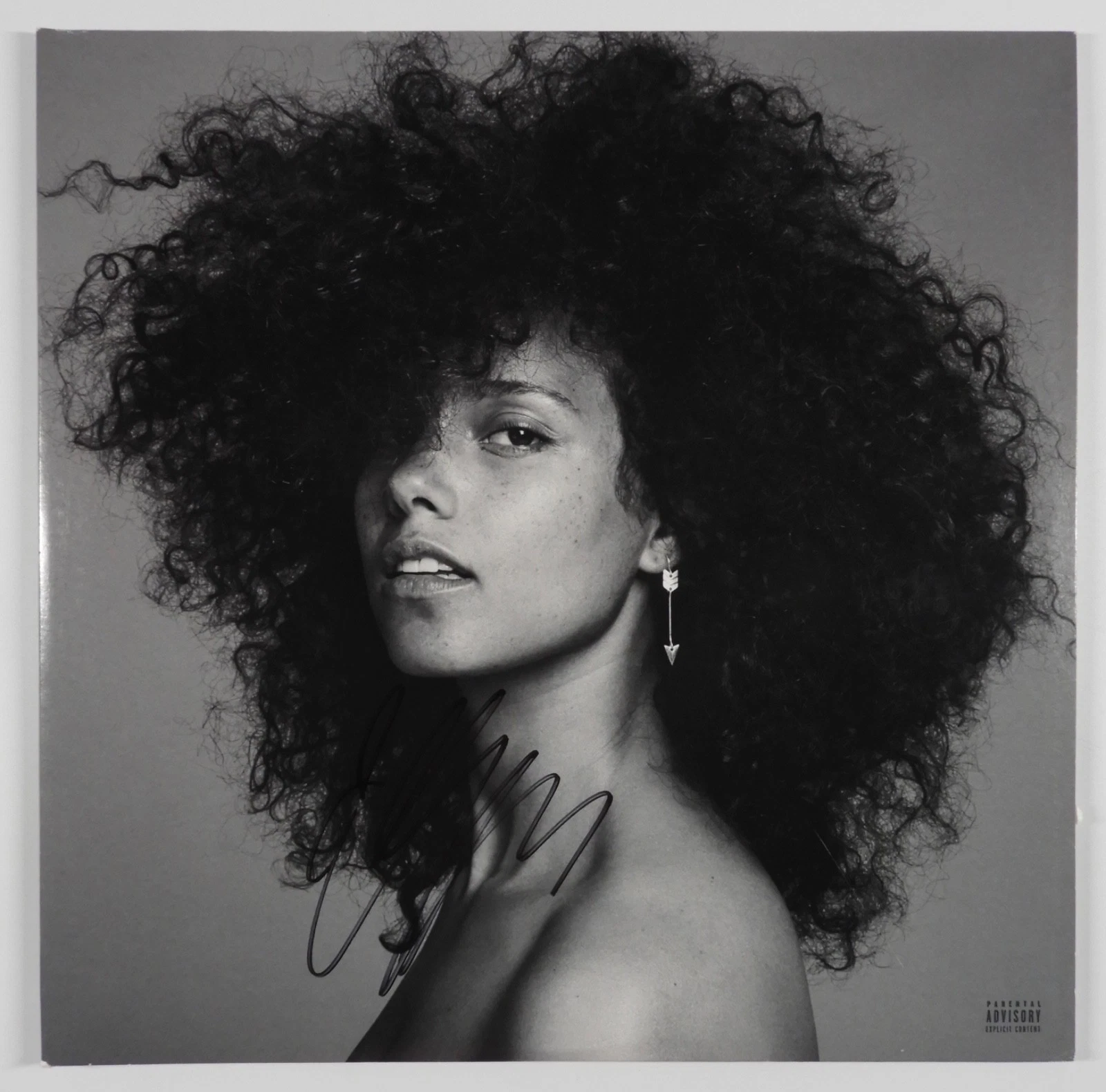 Alicia Keys JSA Signed Autograph Album Record Vinyl Here