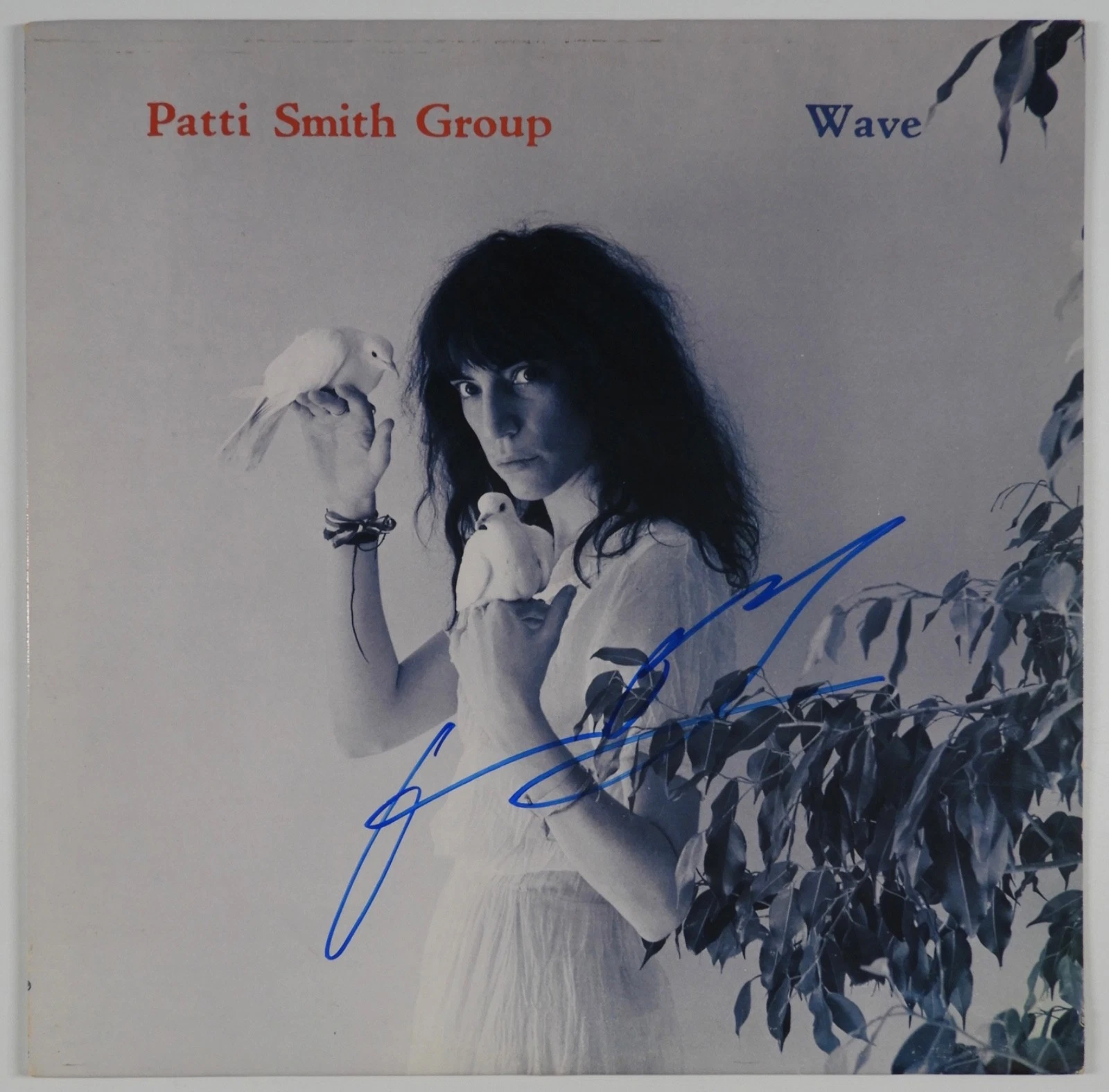 Patti Smith Group JSA Signed Autograph Album Record Vinyl Wave