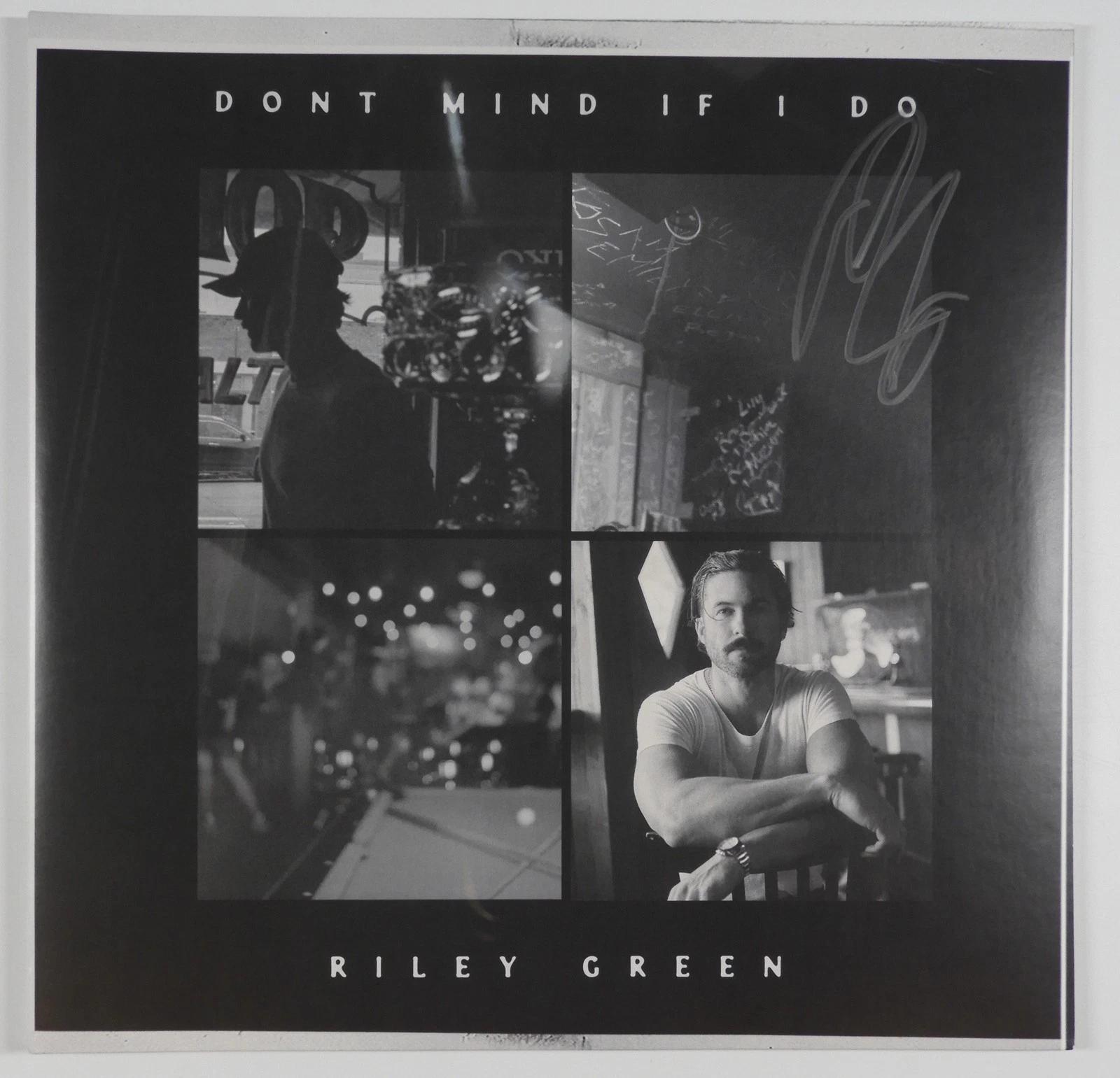 Riley Green JSA Signed Autograph Album Vinyl Record Don't Mind If I Do