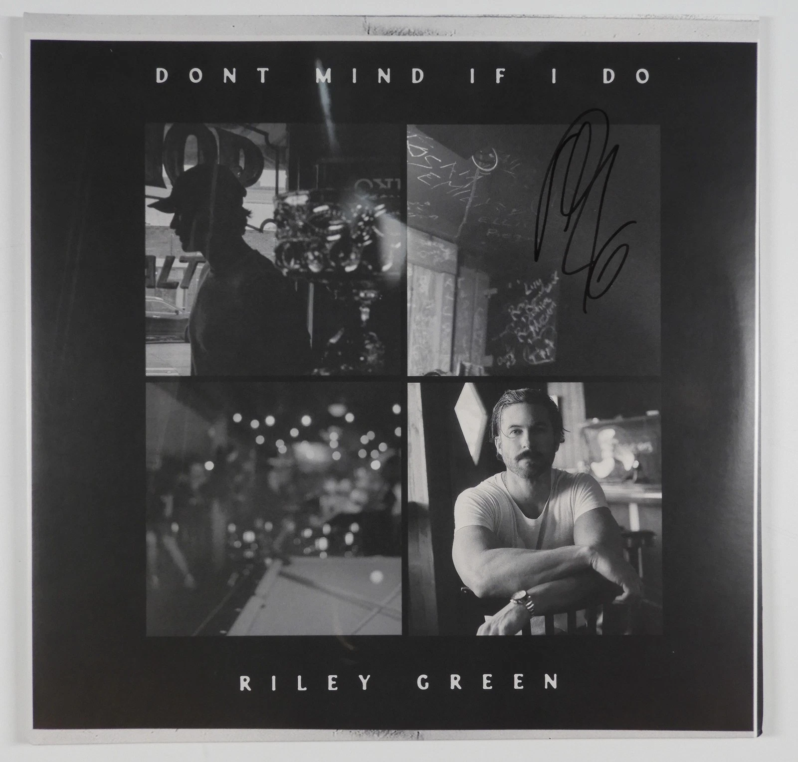 Riley Green JSA Signed Autograph Album Vinyl Record Don't Mind If I Do