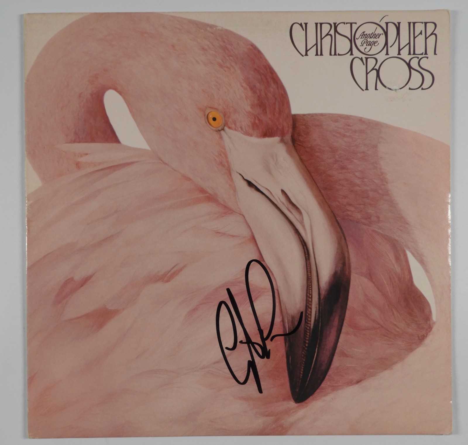 Christopher Cross Signed JSA Autograph Record Vinyl Album Another Page