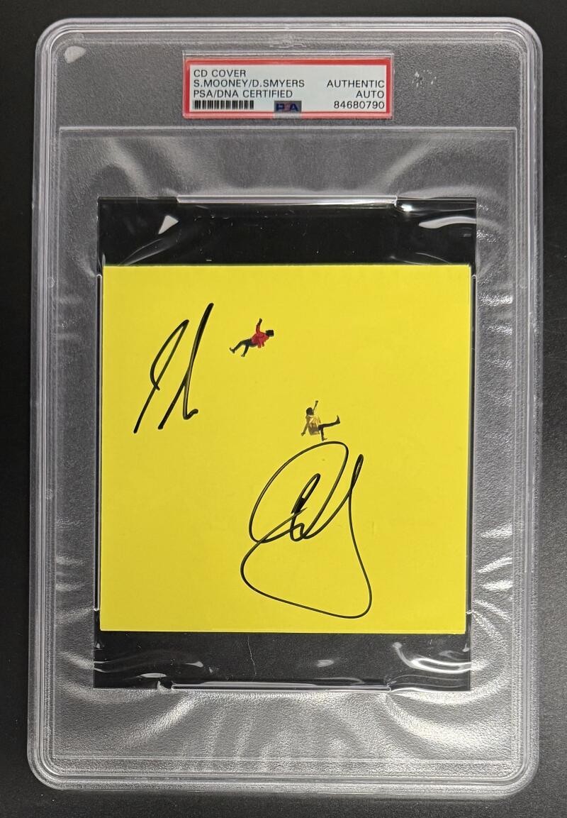 Dan + Shay Go To Bed Signed Autograph PSA/DNA Encapsulated Slabbed CD Cover COA