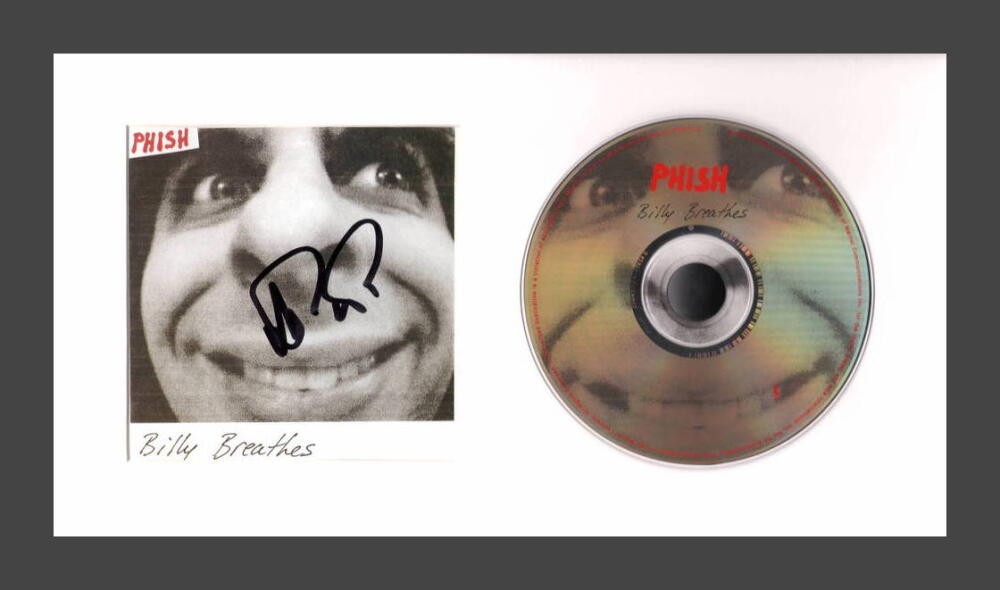 Trey Anastasio Phish Signed Autograph Billy Breathes Framed CD Display - Beckett