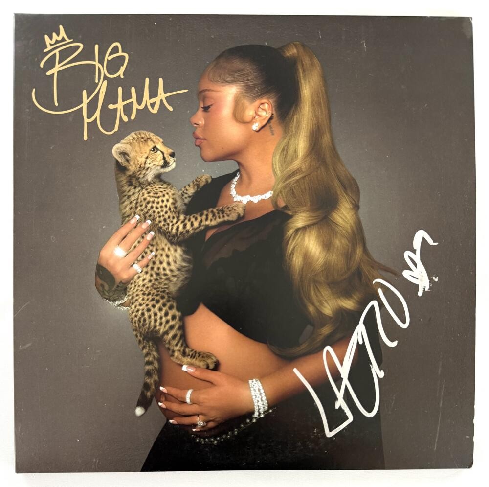 Latto Signed Autograph Big Mamma Album Vinyl Record LP w/ JSA COA