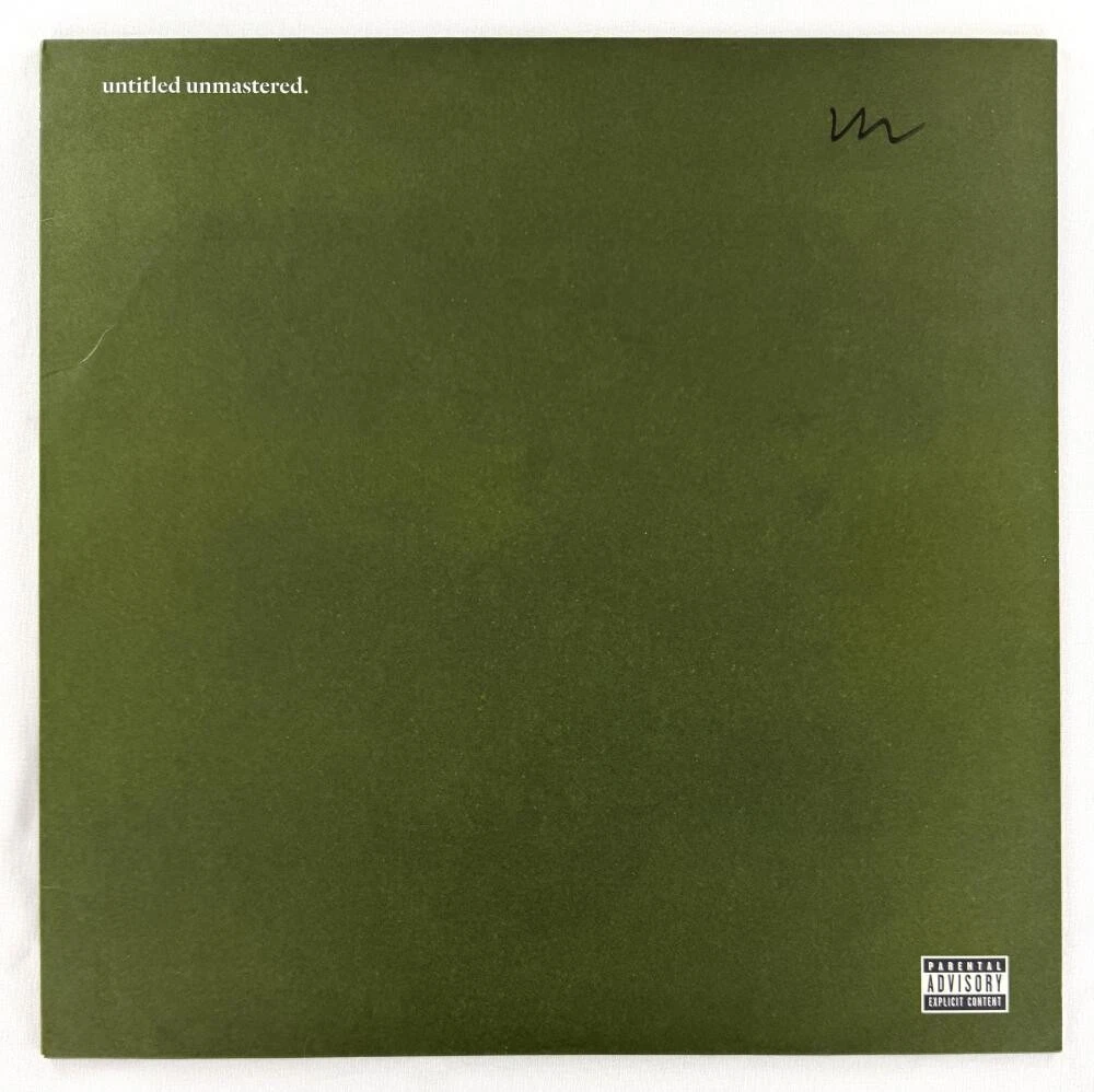 Kendrick Lamar Signed Autograph Untitled Unmastered Album Record LP - PSA COA