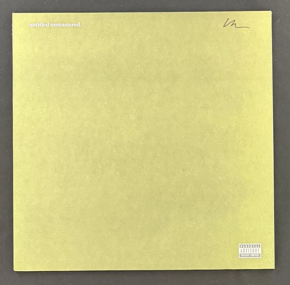 Kendrick Lamar Signed Autograph Untitled Album Vinyl Record LP w/ PSA COA
