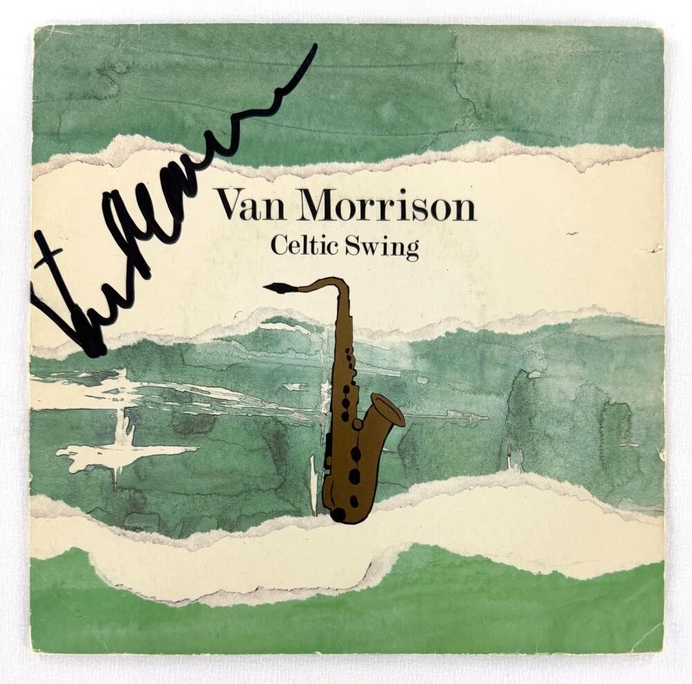 Van Morrison Signed Autograph Celtic Swing 7