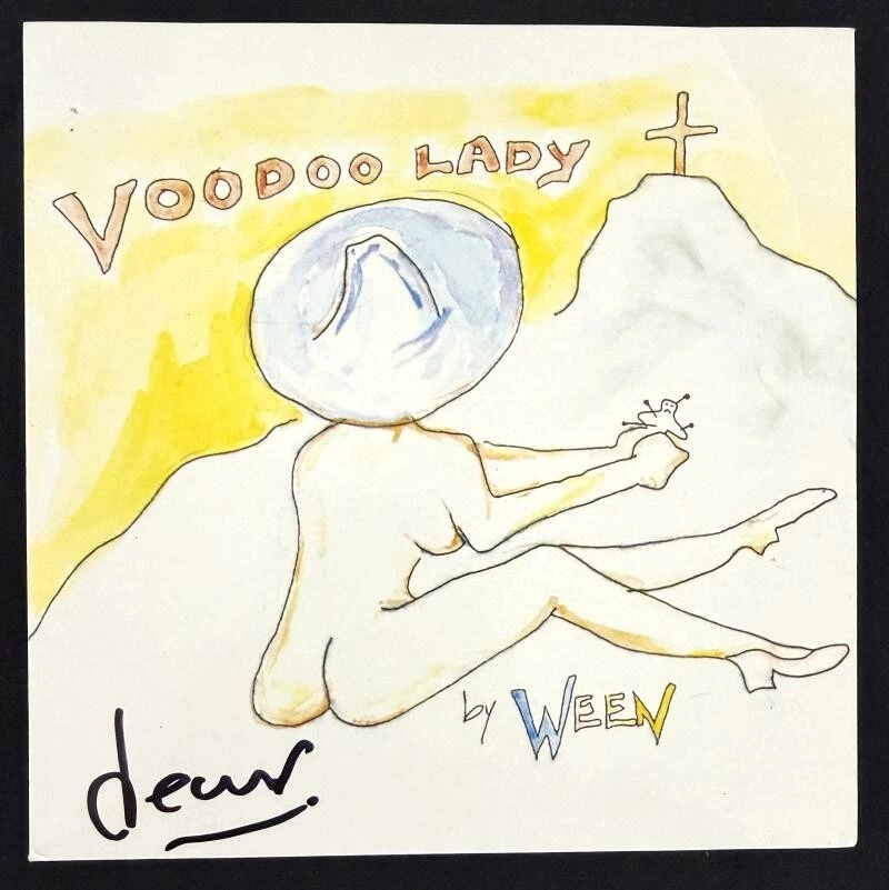 Dean Ween Signed Autograph Voodoo Lady 7