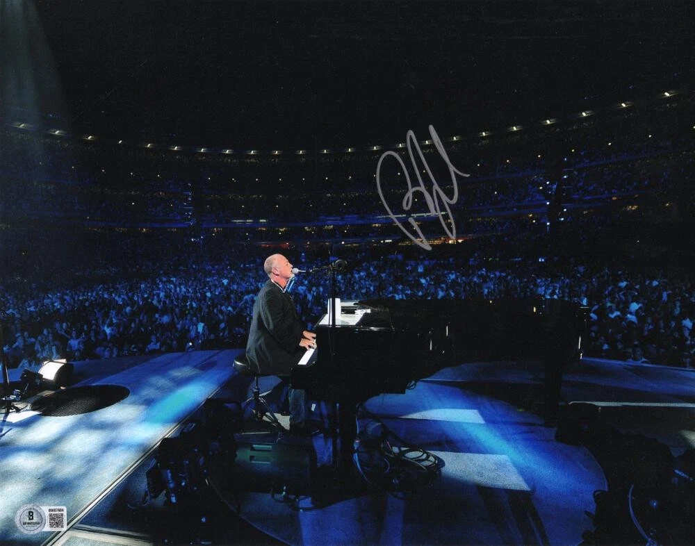 Billy Joel Signed Autograph 11x14 Photo - Legendary Piano Man w/ Beckett COA