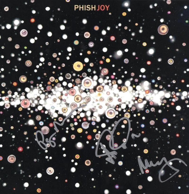 Phish - Trey Anastasio Mike & Page Signed Autograph 12x12 Album Flat JSA COA