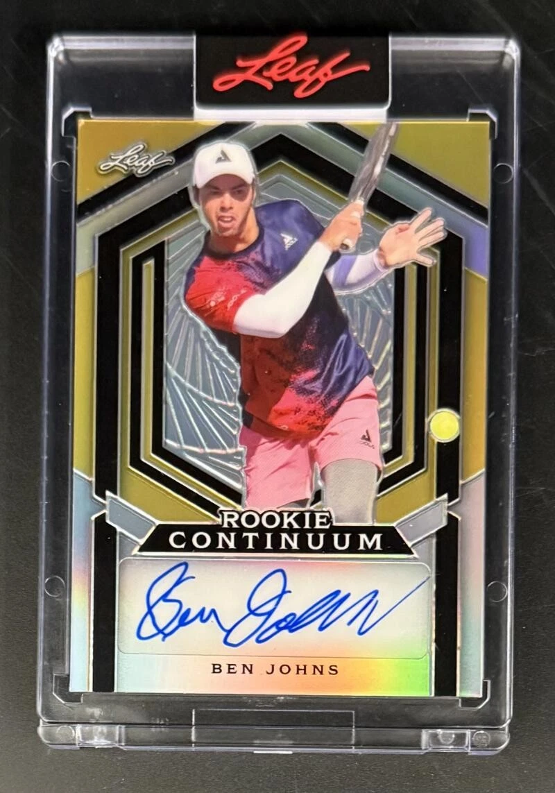 Ben Johns Signed Autograph Leaf Pro Set Slab Limited Trading Card Pickleball B