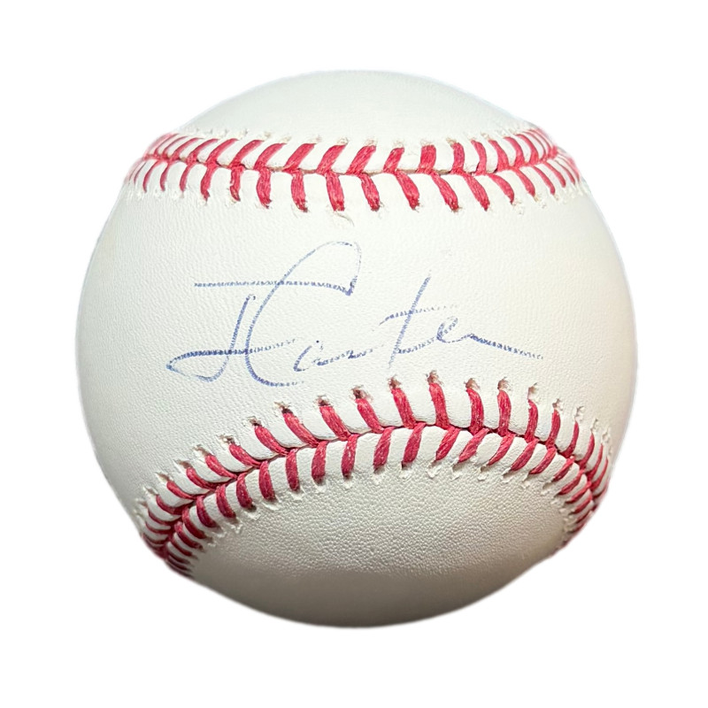President Jimmy Carter Signed Autograph OMLB Baseball Ball - Beckett COA