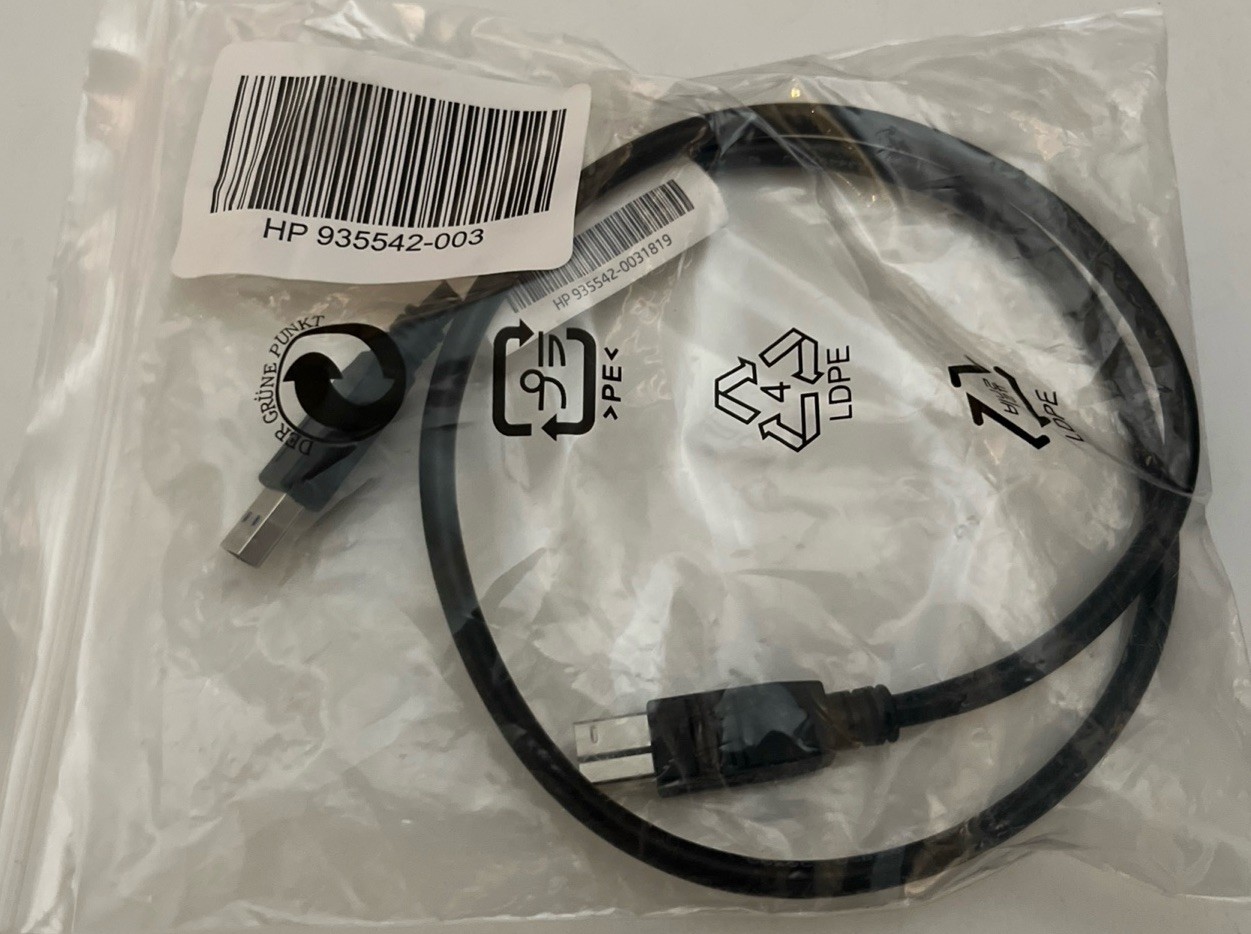 25 HP 935542-003 USB 3.0 High Speed USB A to USB Type B Male Printer CABLE 30”