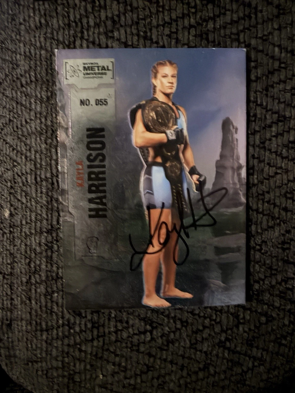 Kayla Harrison Signed Trading Card Autographed UFC MMA Fighting