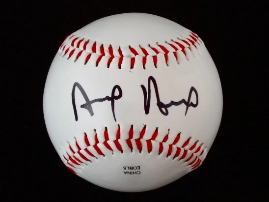 ALEN HANSON AUTOGRAPHED BASEBALL (PIRATES) W/ PROOF!