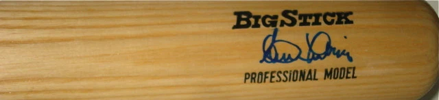 CLEM LABINE AUTOGRAPHED BAT (BROOKLYN DODGERS) W/ PROOF!